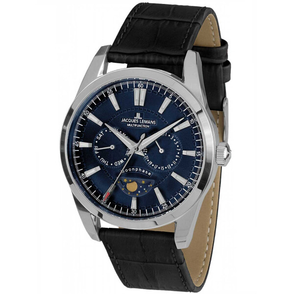 

Часы Jacques Lemans 1-1901B Liverpool Mulitfunktion Herren 44mm 10ATM
