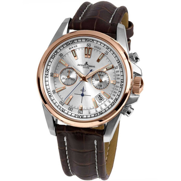 

Часы Jacques Lemans 1-1117-1NN Liverpool Chronograph Herren 44mm 10ATM