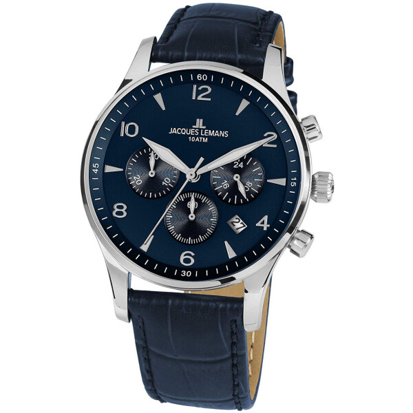 

Часы Jacques Lemans 1-1654ZC London Chronograph 40mm 10ATM
