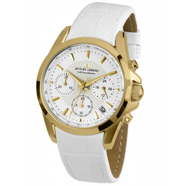 

Часы Jacques Lemans 1-1752D Liverpool Chronograph Damen 36mm 10ATM