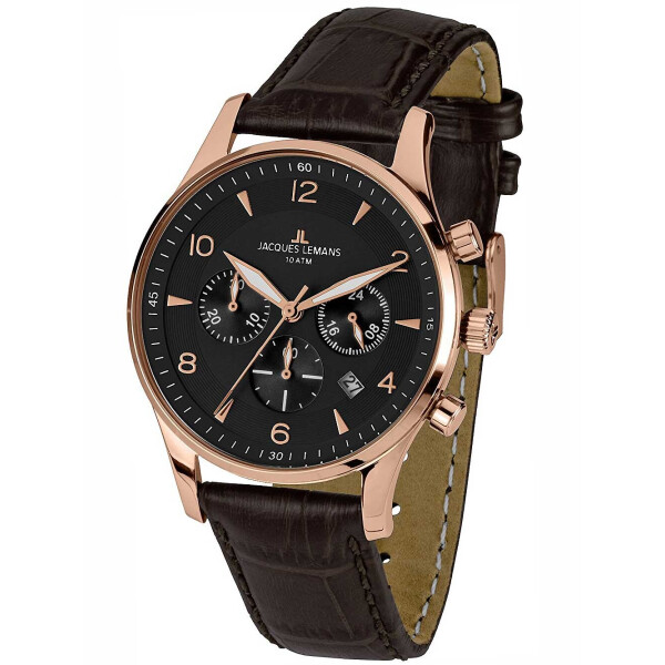 

Часы Jacques Lemans 1-1654G London Chronograph Herren 40mm 10ATM