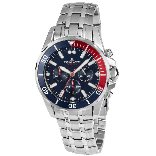 

Часы Jacques Lemans 1-1907ZF Liverpool Chronograph Herren 43mm 20ATM