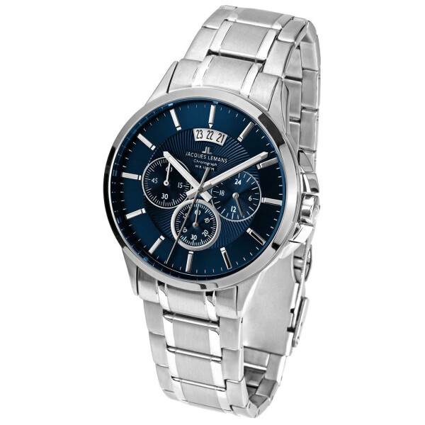 

Часы Jacques Lemans 1-1542I Sydney Herren Chrono 42mm 10ATM