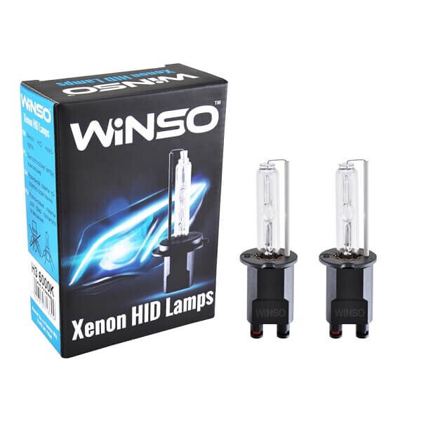 

Ксеноновые лампы WINSO H3 6000K 35W (к-т 2шт) (713600)