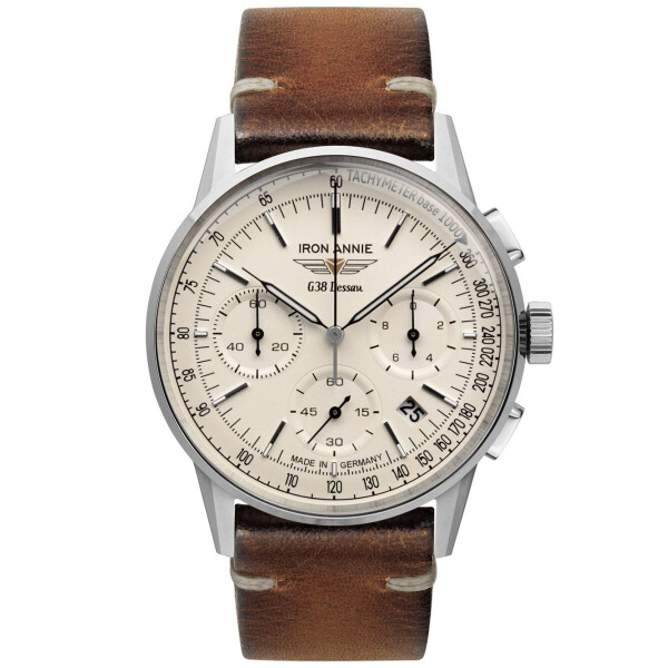 

Часы Iron Annie 5376-5 G38 Dessau Chronograph Herren 42mm 10ATM