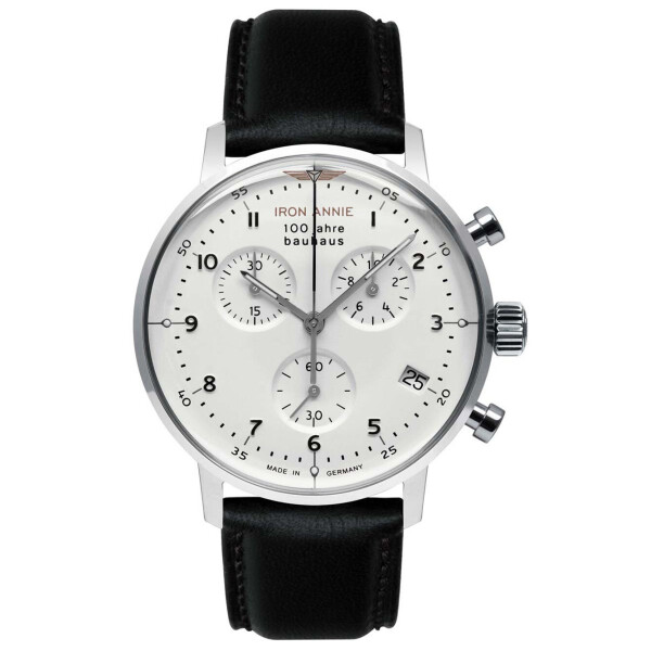 

Часы Iron Annie 5096-1 Bauhaus Chronograph Herren 41mm 5ATM