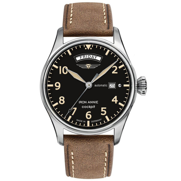 

Часы Iron Annie 5164-2 Cockpit Automatik Herren 41mm 5ATM