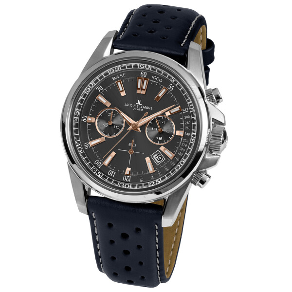 

Часы Jacques Lemans 1-1117.1WQ Liverpool Chronograph 44mm 20ATM