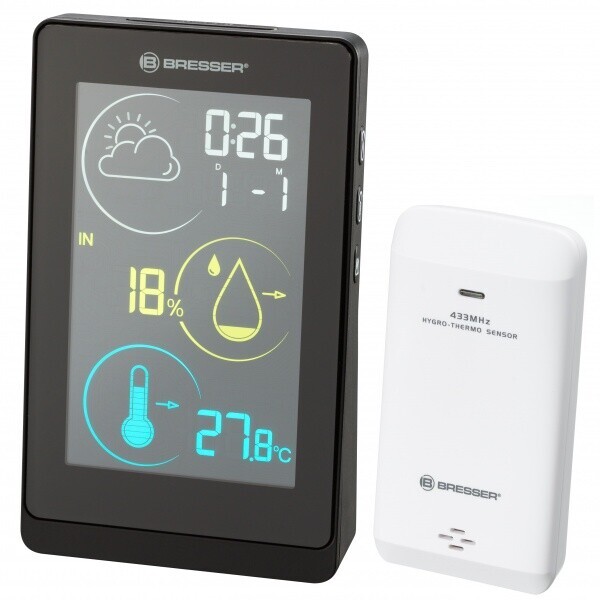 

Метеостанция Bresser Colour Temeo Life H Black (SN925521)