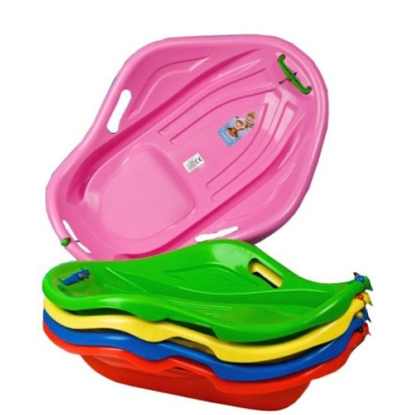 

Санки зимние Marmat Ракушка красные