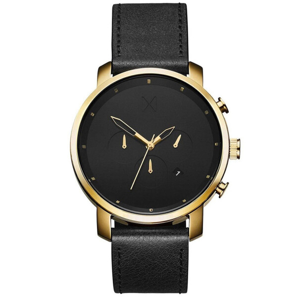 

Часы MVMT D-MC01-GL Chrono Gold Black Herren 45mm 5ATM
