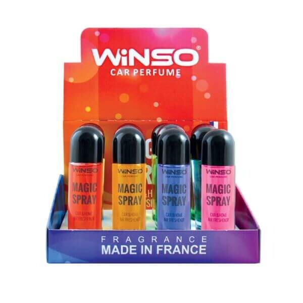 

Набор ароматизаторов WINSO серия MAGIC Spray MIX 3 500033