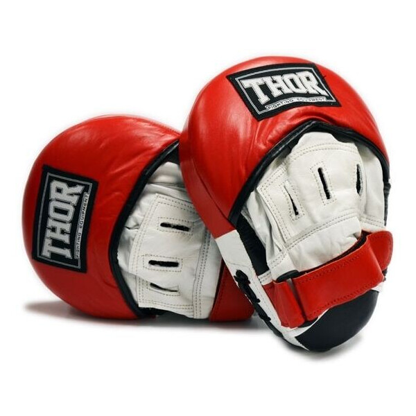 

Лапы боксерские Thor 820 Leather красные