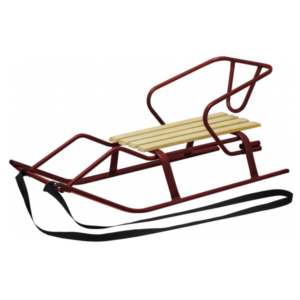 

Санки зимние Snower "Флеш", бордовые (4820211100483BORDO)