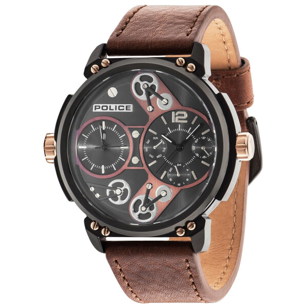 

Часы Police PL14693JSB/12A Steampunk Herren 54mm 5ATM