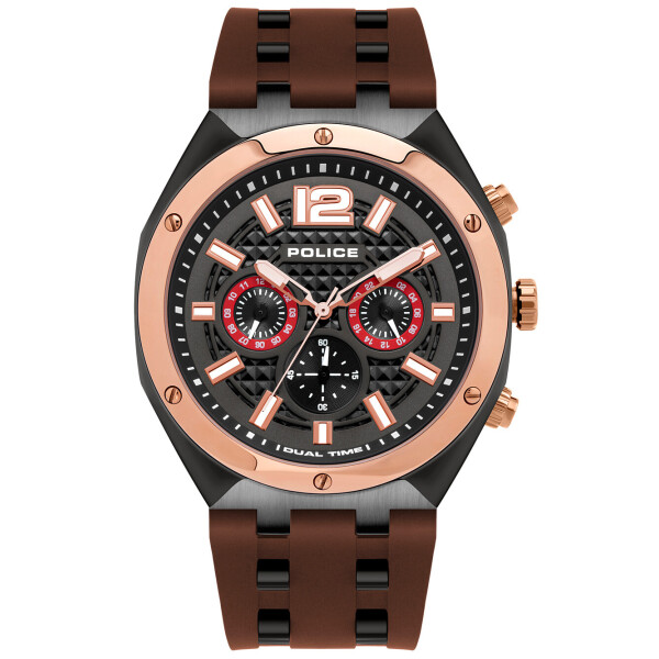

Часы Police PL15995JSBR.61P Luang Chronograph 48mm 10ATM