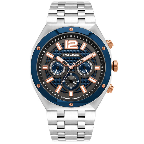 

Часы Police PL15995JSTBL.61M Luang Chronograph 48mm 10ATM