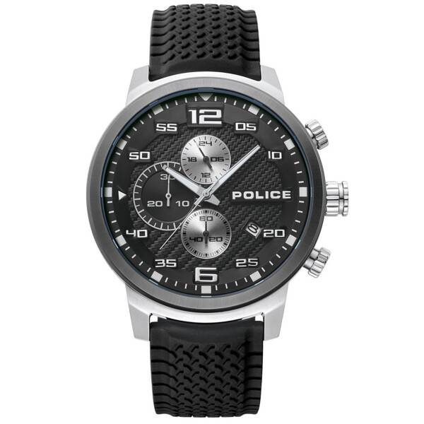 

Часы Police PL15657JSTU.02P Bromo Chronograph 46mm 5ATM