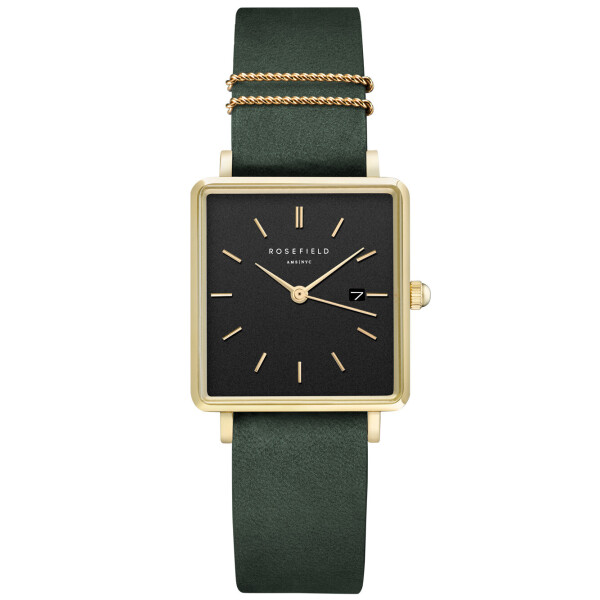 

Часы Rosefield QBFGG-Q031 The Boxy Damenuhr 26mm 3ATM