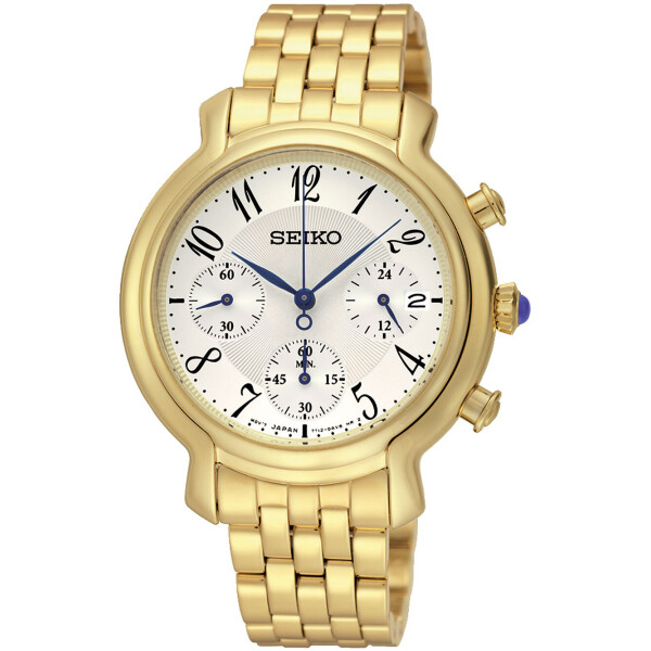 

Часы Seiko SRW874P1 Damen Chrono35mm 5ATM