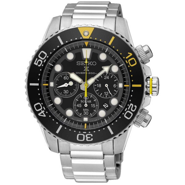 

Часы Seiko SSC613P1 Prospex Solar Diver 43mm 20ATM