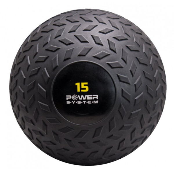 

Медбол Slamball Power System PS-4117 15кг рифленый