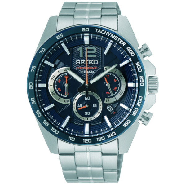 

Часы Seiko SSB345P1 Klassik Chronograph 44mm 10ATM