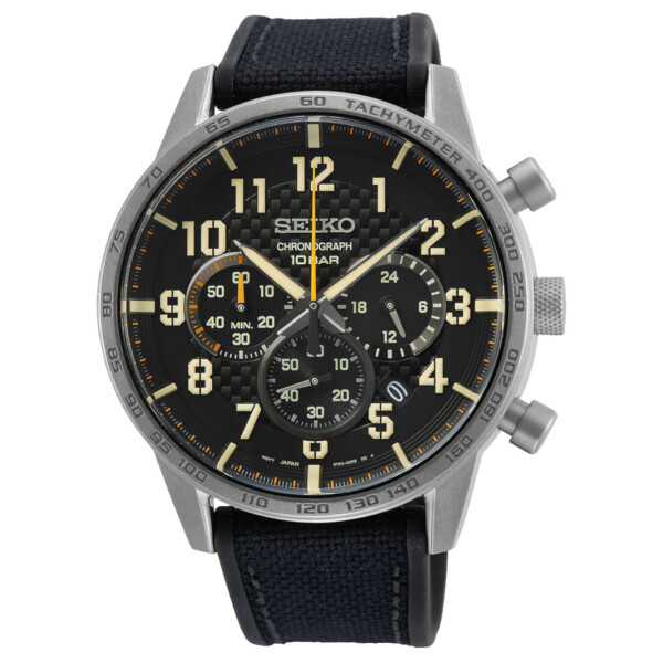 

Часы Seiko SSB367P1 Klassik Chronograph 45mm 10ATM
