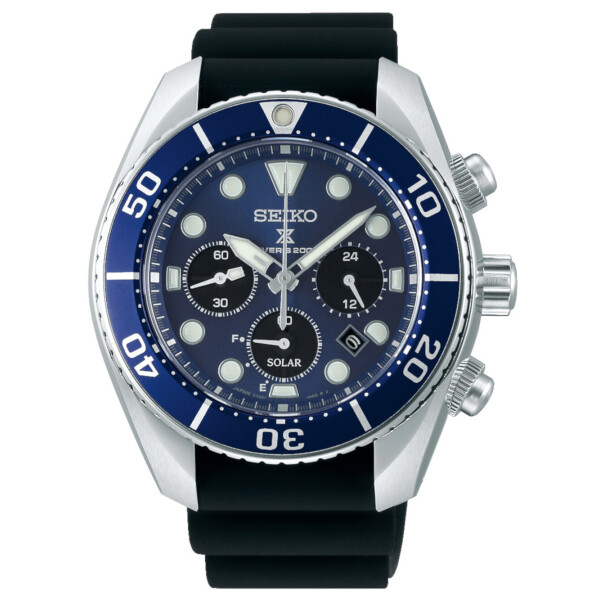 

Часы Seiko SSC759J1 Pospex Solar Chronograph 44mm 20ATM