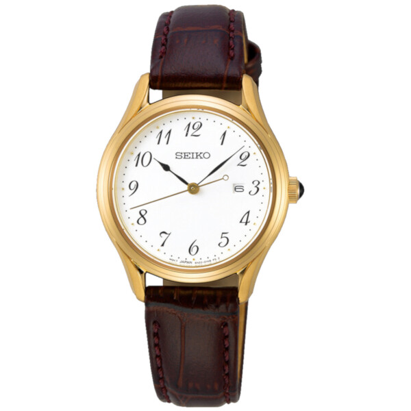 

Часы Seiko SUR638P1 Klassik Damen m. Saphirglas 29mm 5ATM