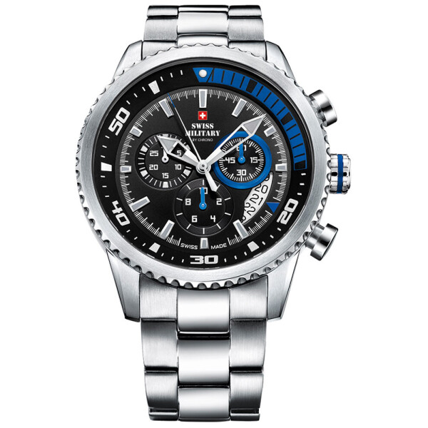 

Часы Swiss Military SM34042.04 Chronograph 44mm 10ATM
