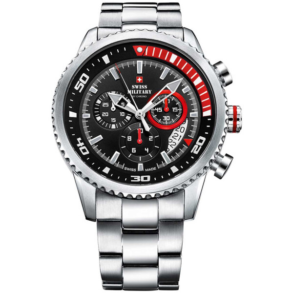 

Часы Swiss Military SM34042.03 Chronograph 44mm 10ATM