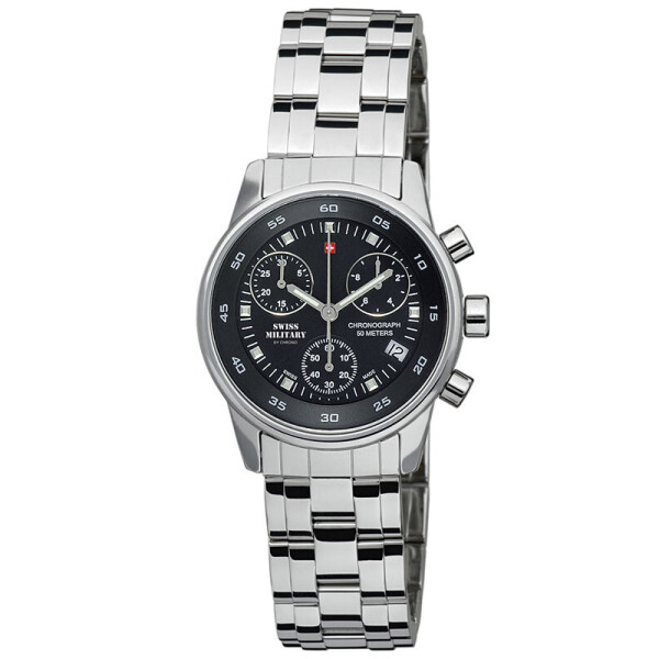 

Часы Swiss Military SM34013.01 Damen Chrono 31mm 5ATM