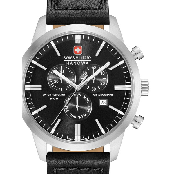 

Часы Swiss Military Hanowa 06-4308.04.007 Classic Chrono 44mm 10ATM