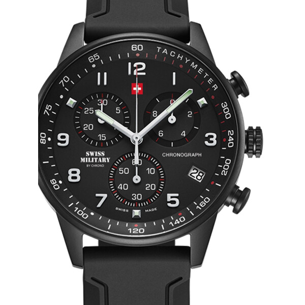 

Часы Swiss Military SM34012.09 Chronograph 41mm 5 ATM