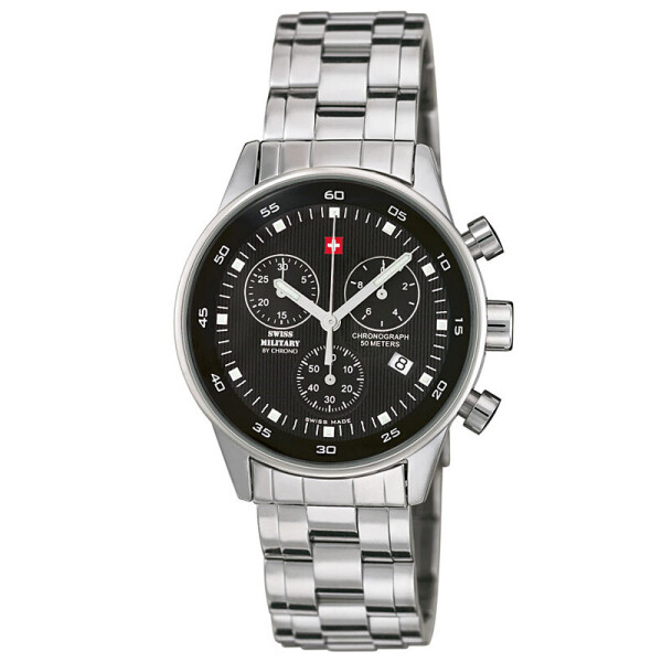 

Часы Swiss Military SM34005.01 Damen-Chrono 36mm 5ATM