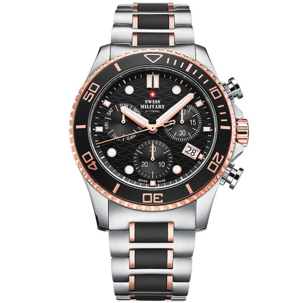 

Часы Swiss Military SM34051.03 Chronograph 46mm 10ATM