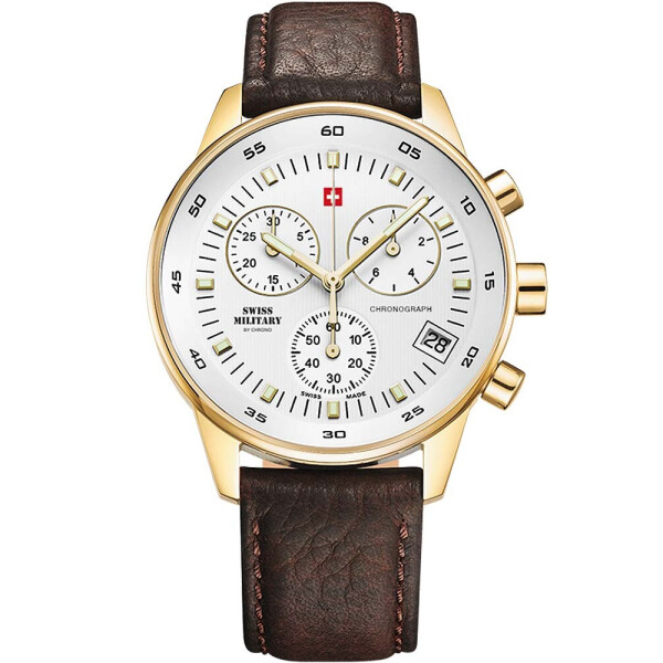 

Часы Swiss Military SM30052.05 Chronograph 40mm 5ATM
