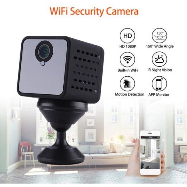 

Wi-Fi мини камера HDQ21 с автономной работой до 12 часов, датчиком движения и ночной подсветкой