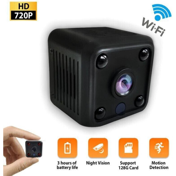 

WiFi мини камера SH09 Square,1080P