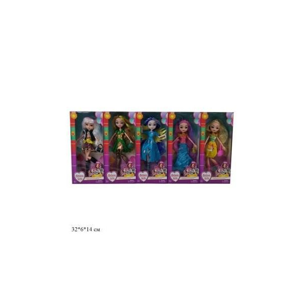 

Кукла Ardana EVER AFTER HIGH 23см 2119B с аксес.5в.кор.32*6*14 /120/
