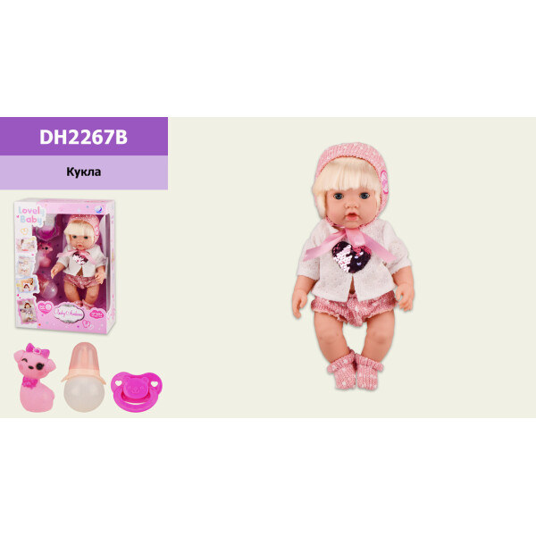 

Кукла функц пьет-пис,бутылочка,пустышка,в кор.26*11*36 см,р-р игрушки – 30 см /24-2/