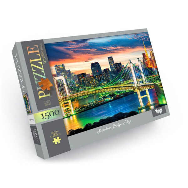 

Пазли 1500 ел. с.4 №2 "Rainbow Bridge,Tokyo"