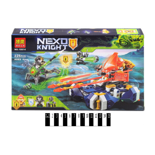 

Конструктор '' NEXO '' 226дет. в кор. 33,3 x 21 x 4,5см / 72 /