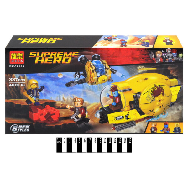 

Конструктор "SUPER HEROES" "Помста Аіші" 337дет в кор. 38,8*22*6,5 см /36/