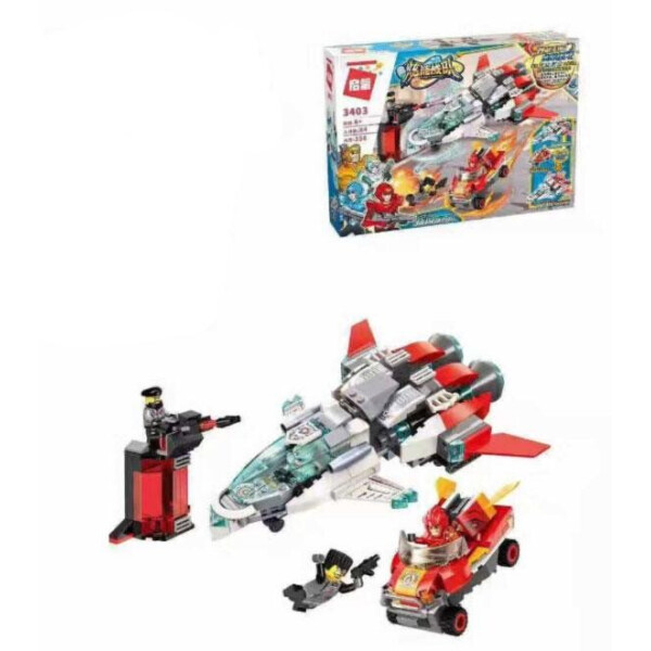 

Конструктор BRICK 3403 Power squad 356дет.распак.кор.35*6,5*25 /24/