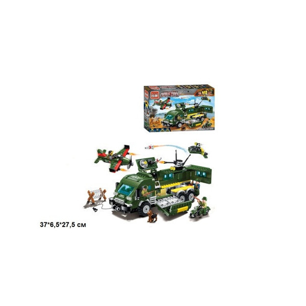 

Конструктор BRICK 1709 воен.станция 231дет.распак.кор.37*6,5*27,5 ш.к./12/