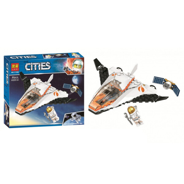 

Конструктор "CITIES" "Місія з ремонту супутника" 90дет 19*17*4,5см /96-2/