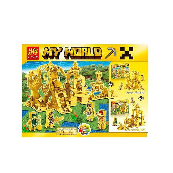 

Конструктор Lele My World Золотая серия, в кор. /72/