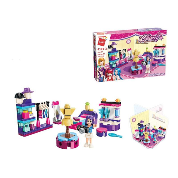 

Конструктор Cherry,126 дет, в разобр. кор.45,5*19,4*14,3см /70/